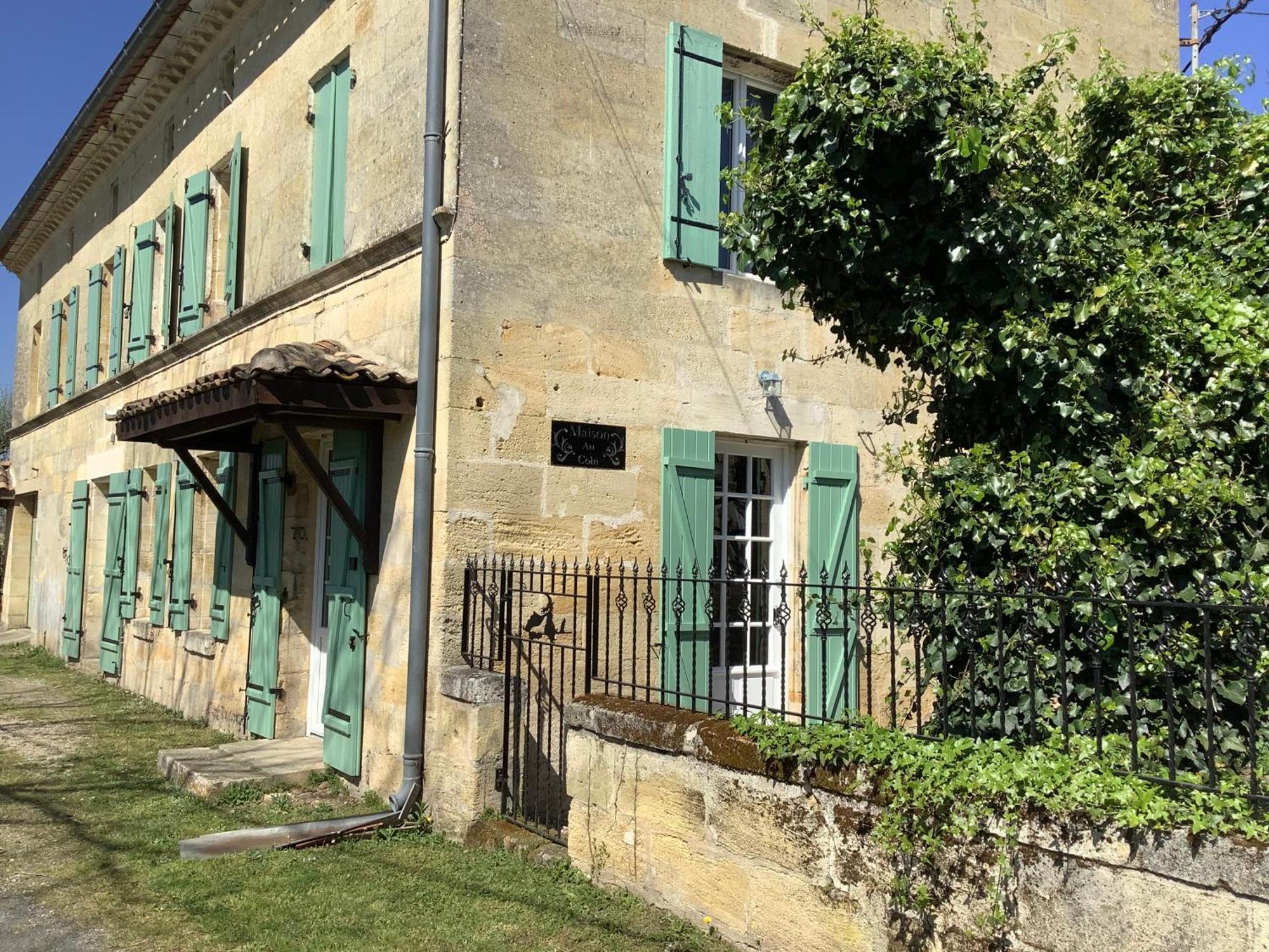 Maison Au Coin, Proche St Emilion Sainte-Terre Buitenkant foto